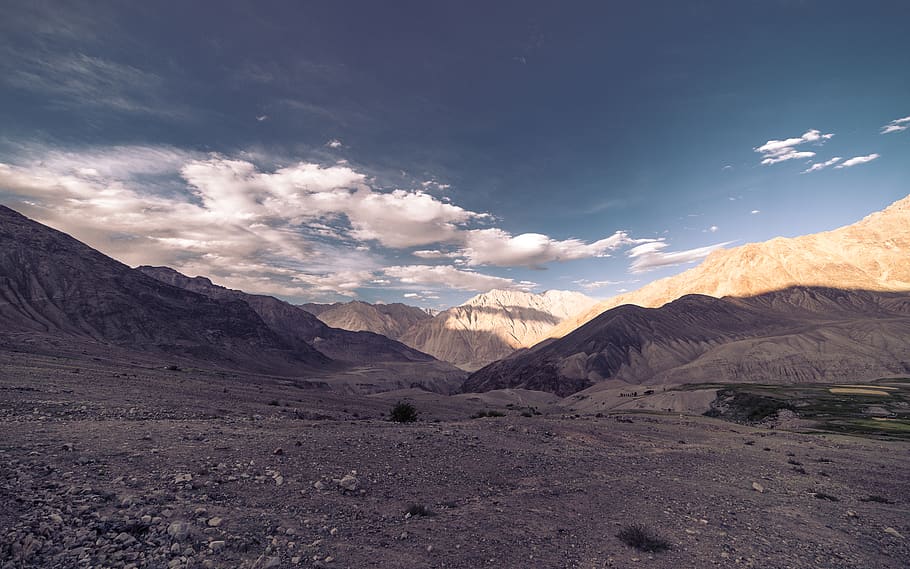 khardung, mountain, landscape, cloud - sky, environment, scenics - nature HD wallpaper