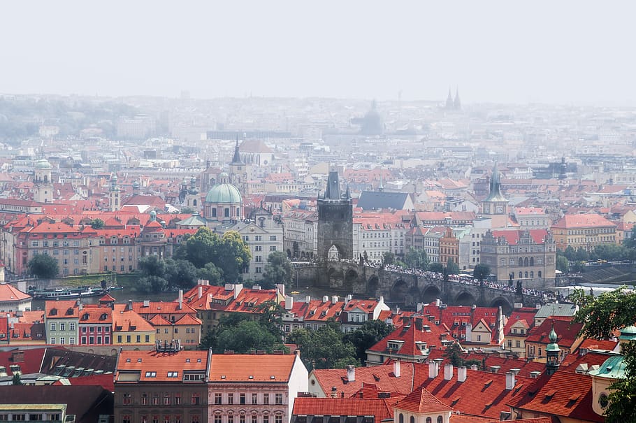 czech republic, prague, building exterior, architecture, built structure HD wallpaper