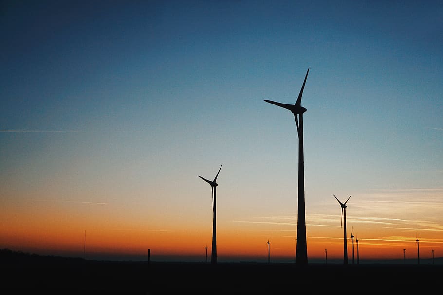 wind turbine, motor, machine, engine, austria, long drive, country HD wallpaper