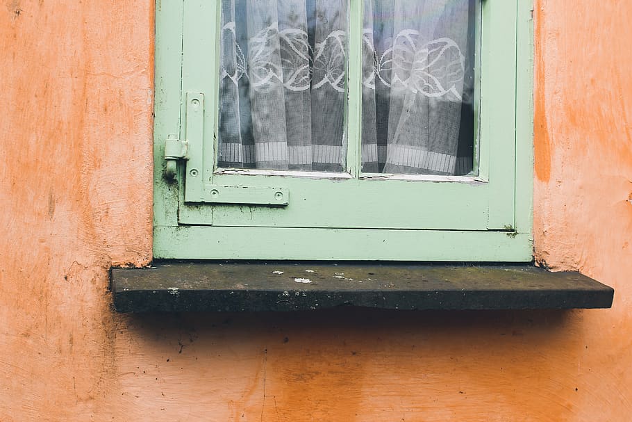 home decor, window, shutter, curtain, window shade, linen, door HD wallpaper