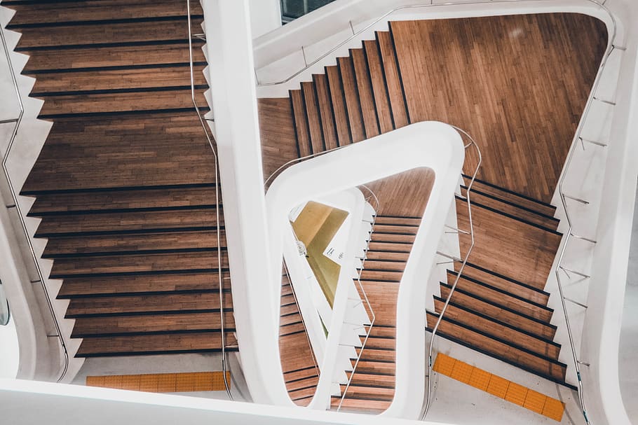 architecture, building, infrastructure, establishment, stairs HD wallpaper