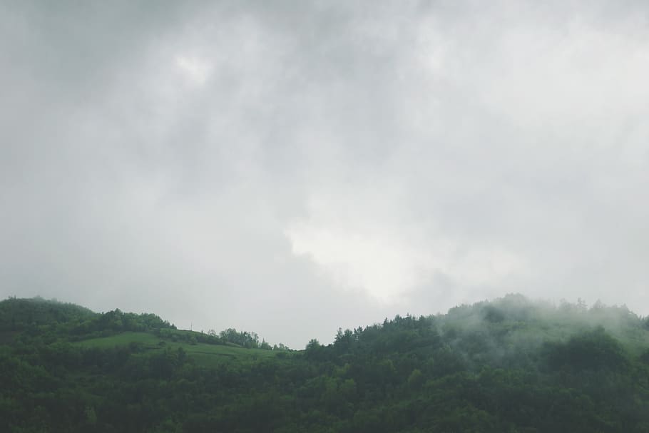 italy, parco nazionale del gran sasso e monti della laga, mist, HD wallpaper