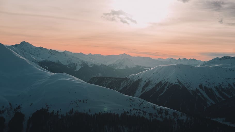 mountain, outdoors, nature, mountain range, peak, slope, ice HD wallpaper