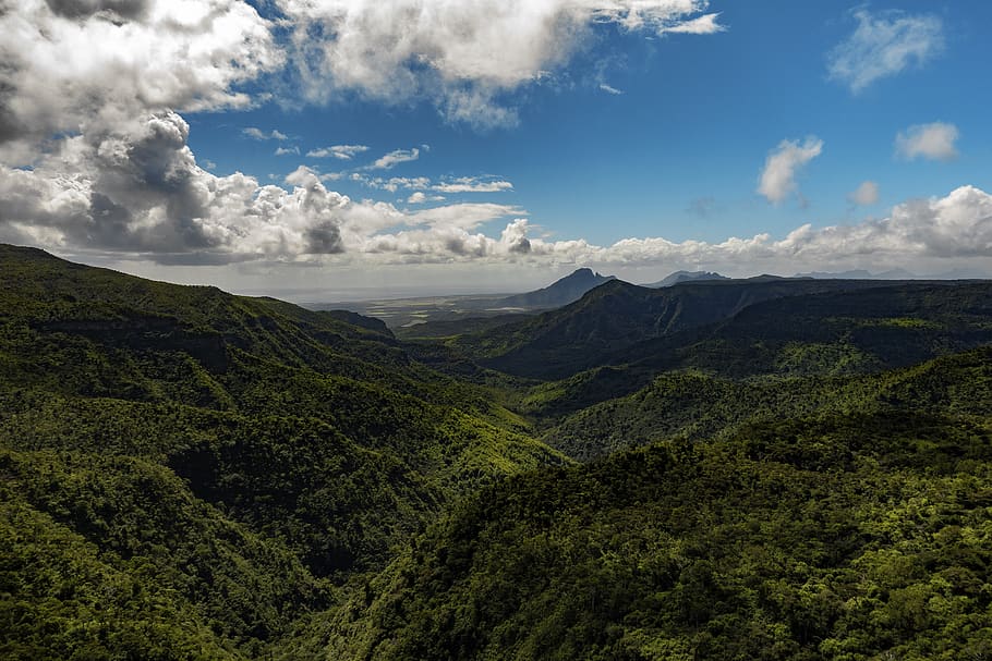 mauritius, black river gorges national park, sunny, valley