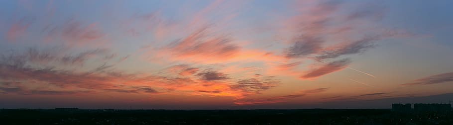 nature, outdoors, sky, sunset, sunrise, red sky, dawn, dusk HD wallpaper