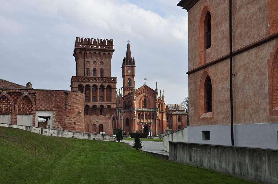 architecture, court, construction, castle, building, old, historian HD wallpaper