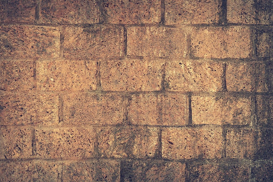 Brown and Black Brick Wall Close Up Shot Photography, architecture HD wallpaper