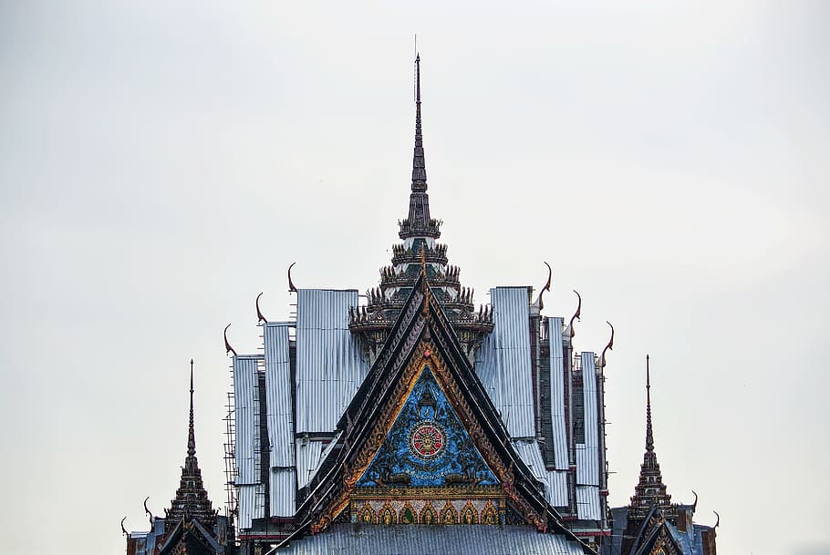 Landscape Photography of Building Top, ancient, architecture HD wallpaper