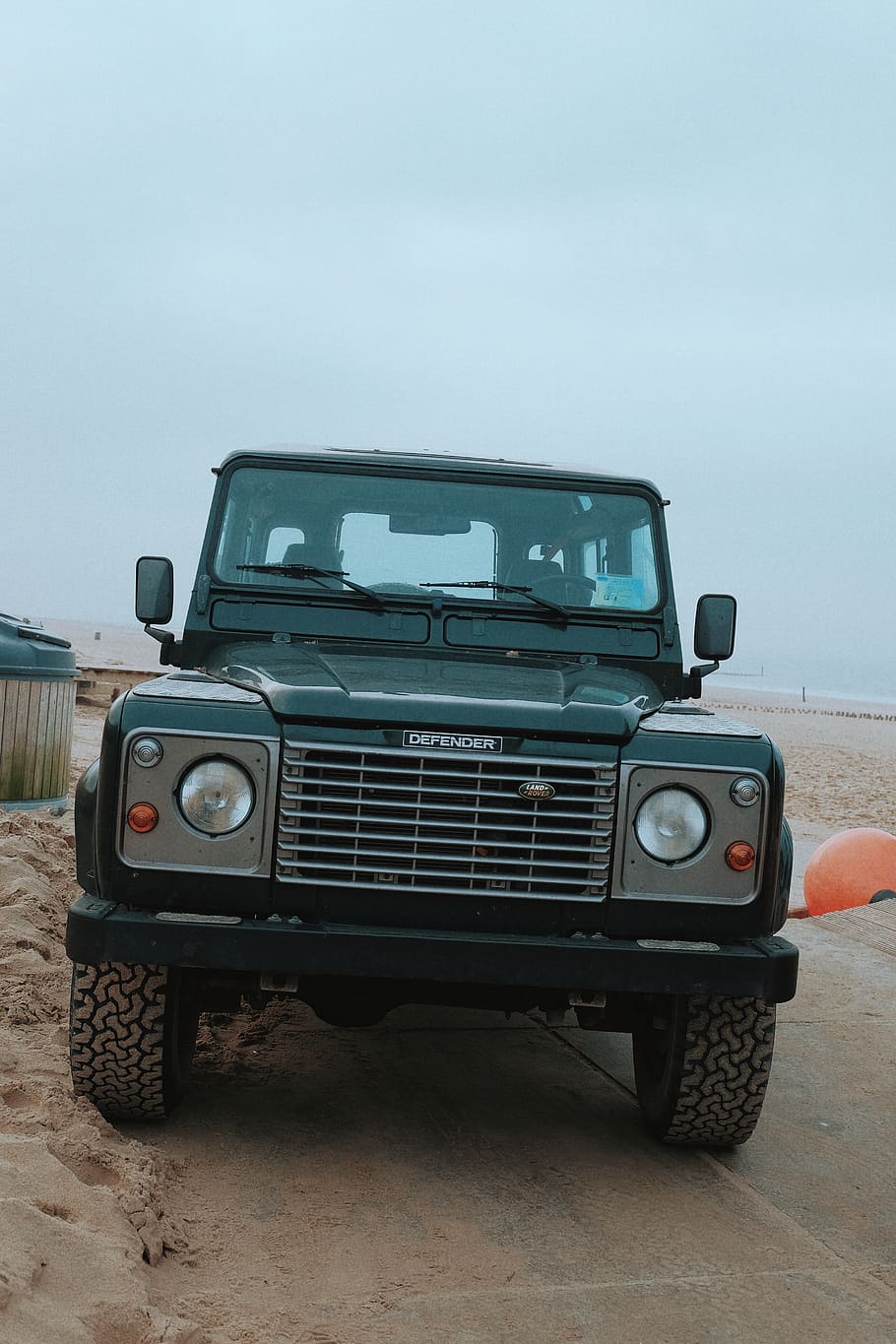 green Defender SUV, vehicle, car, jeep, automobile, transportation HD wallpaper