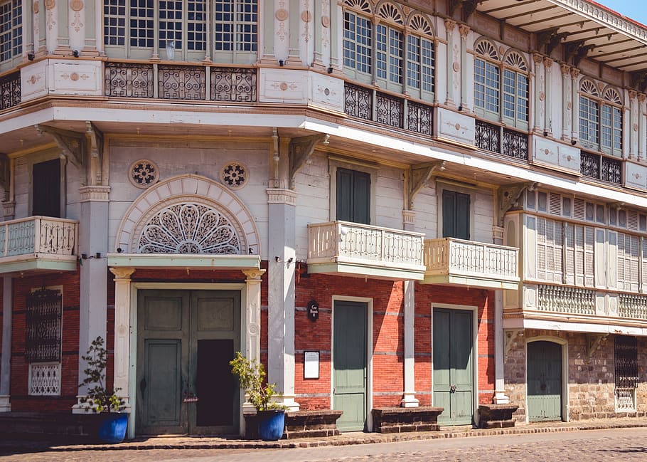 philippines, door, building, architecture, bagac, las casas HD wallpaper