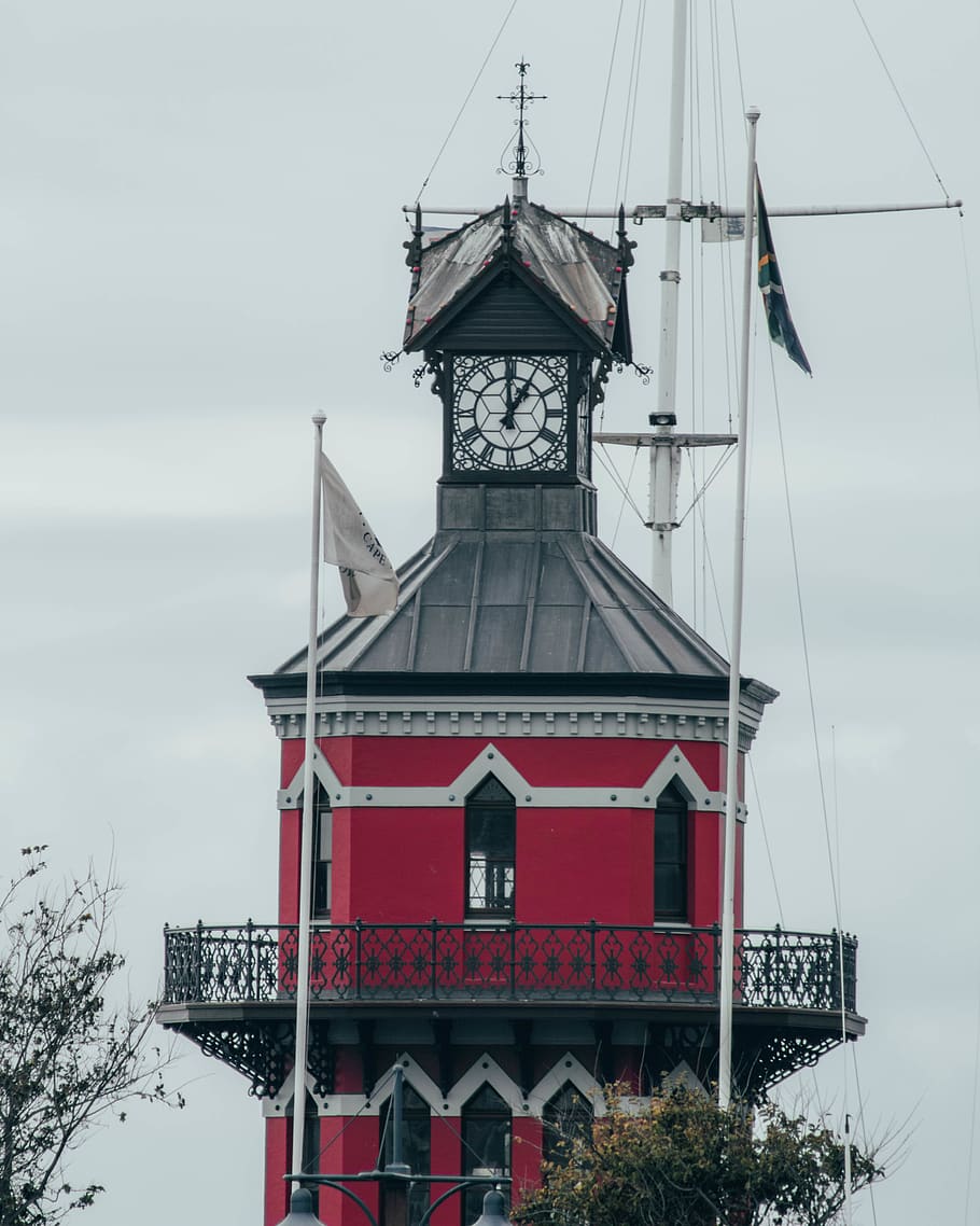 building, tower, architecture, clock tower, boat, city, urban HD wallpaper