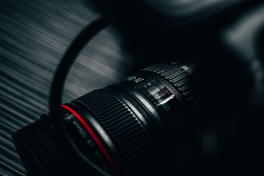 Close-up Photography Of Dslr Camera, camera lens, canon, photography themes HD wallpaper