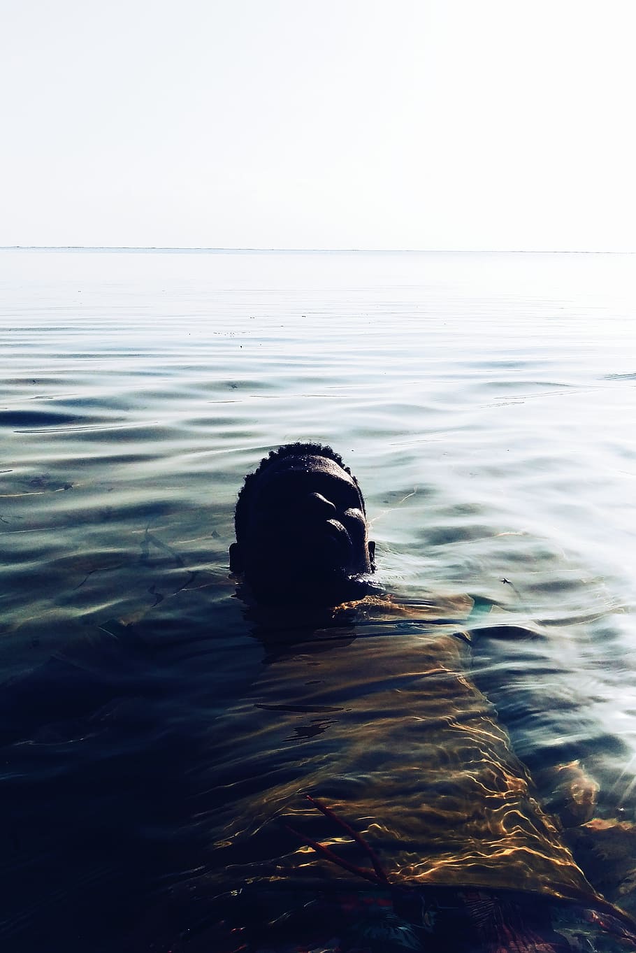Photo of Man Floating on Water, beach, guy, male, ocean, outdoors HD wallpaper