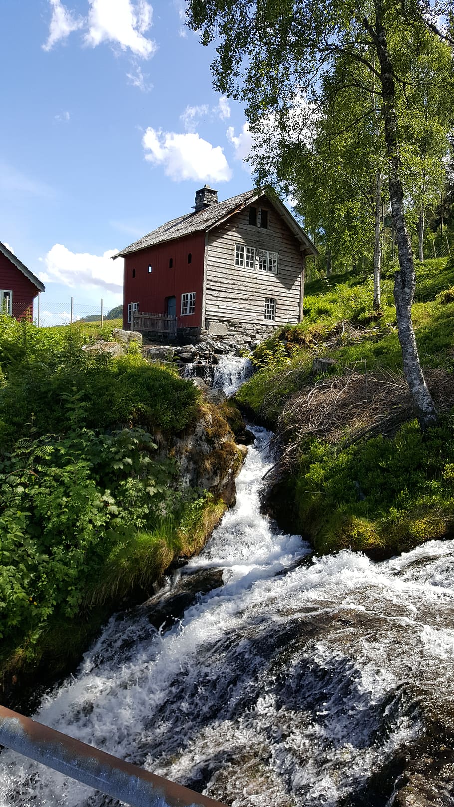 mill, amp shipping, norway, built structure, architecture, water HD wallpaper