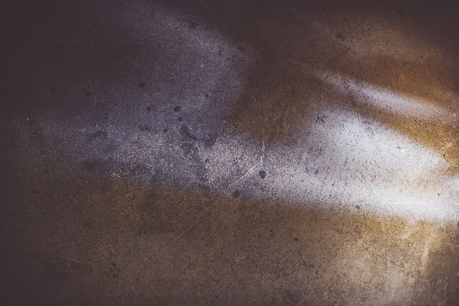 floor, concrete, light, contrast, background, patina, texture HD wallpaper
