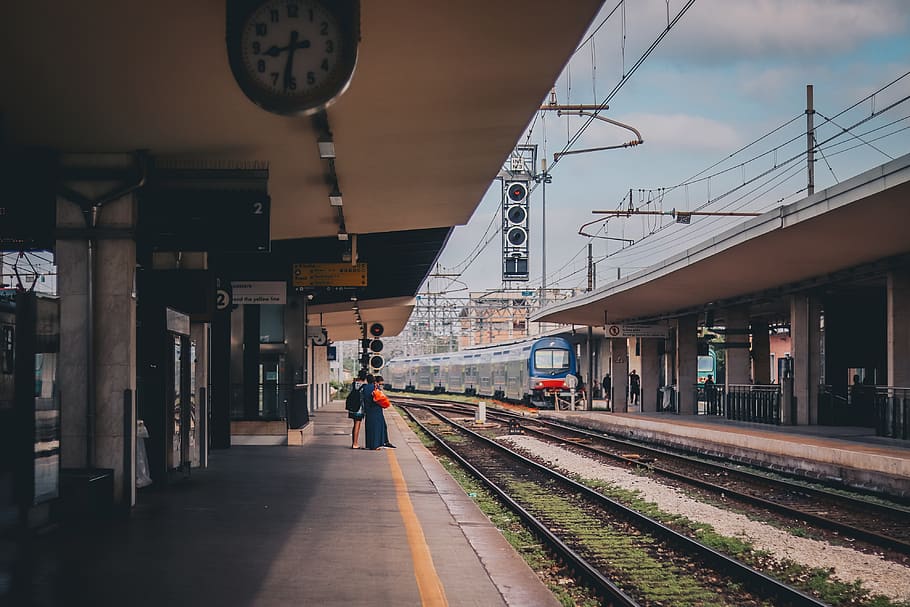 italy, train, trains, station, stations, day, vibe, feeling, HD wallpaper