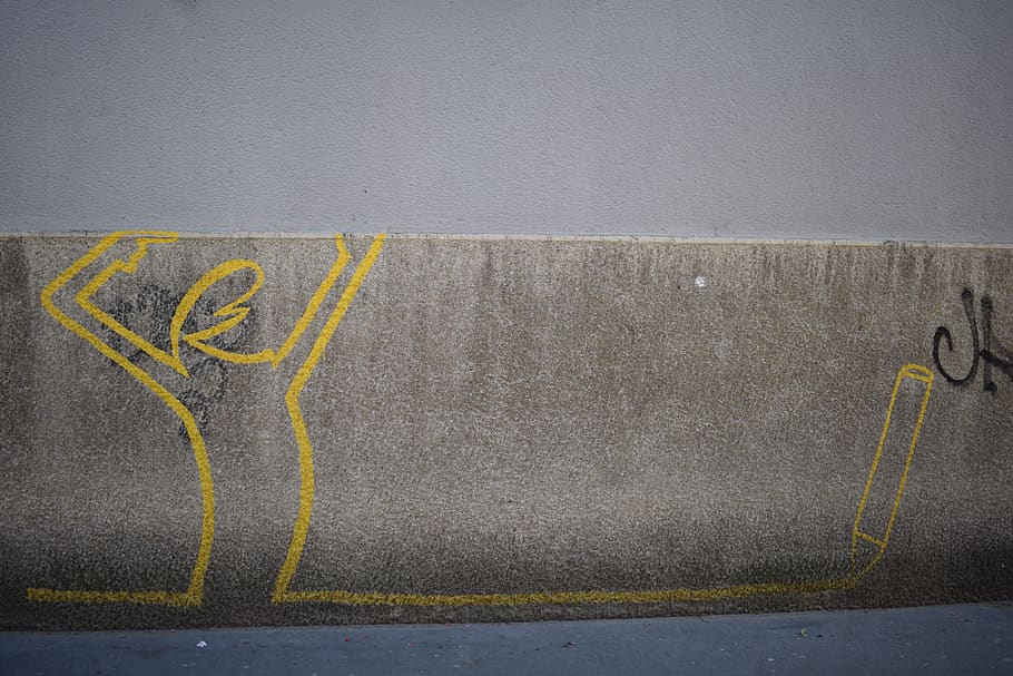 serbia, belgrade, yellow, sign, no people, wall - building feature HD wallpaper