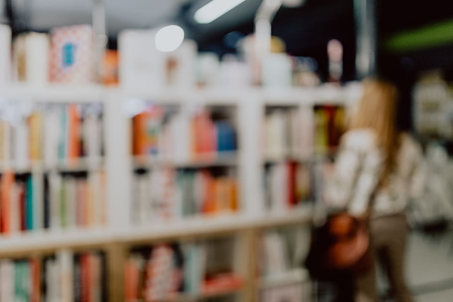 Many books in a bookstore, read, study, literature, knowledge HD wallpaper