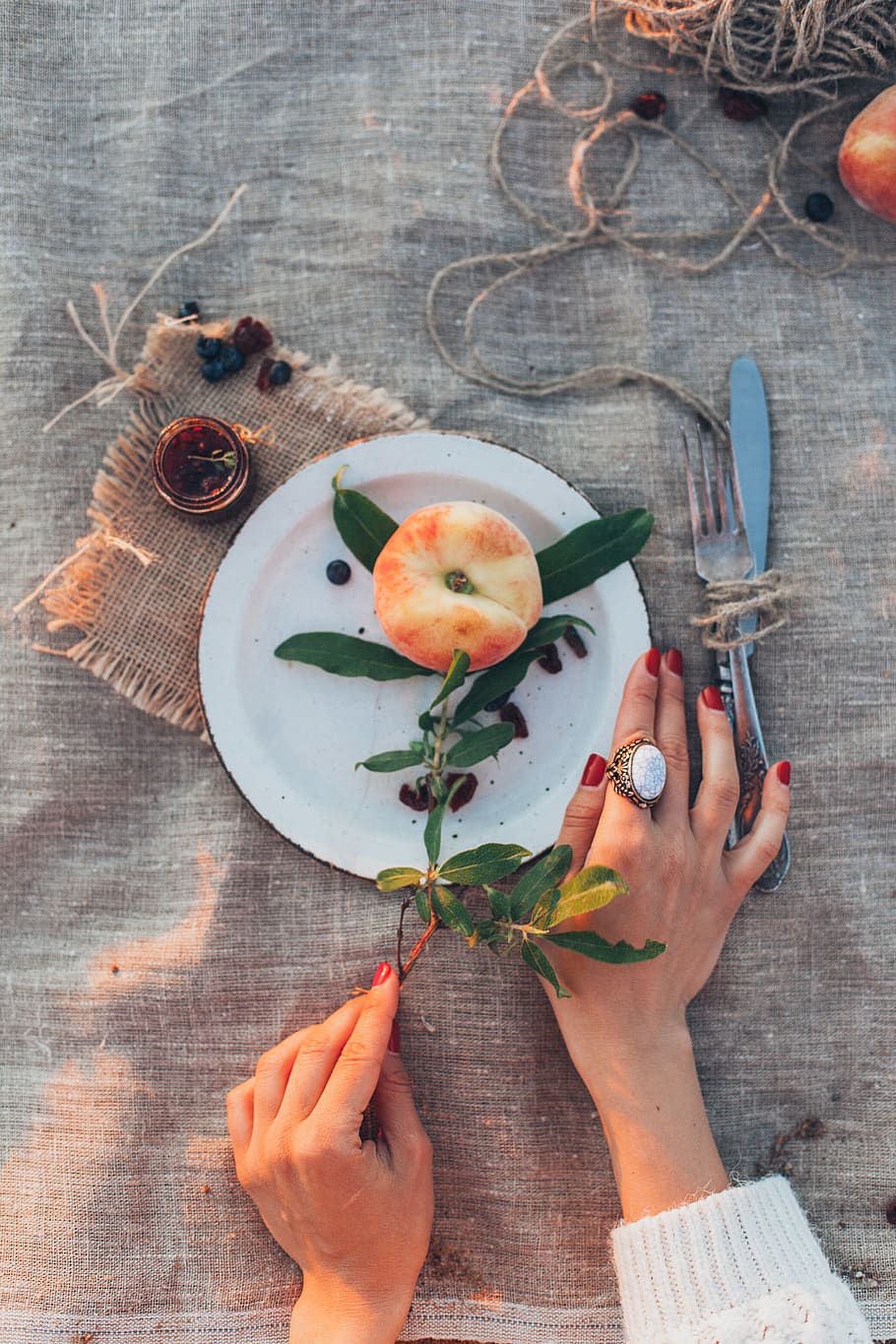 Plate With Food, fruit, hands, human hand, human body part, real people HD wallpaper
