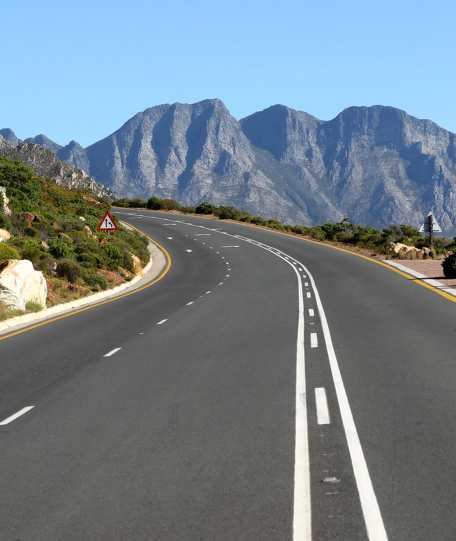 road, route, path, way, mountain, nature, landscape, mountainous HD wallpaper