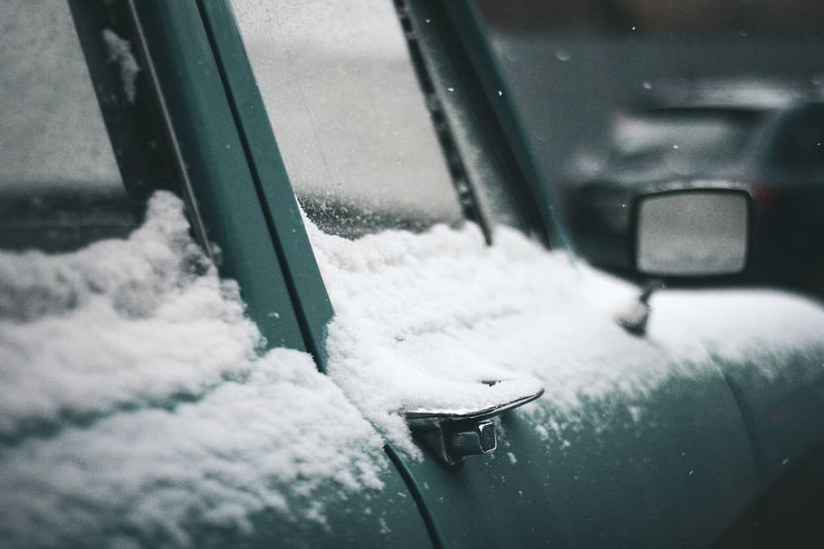 snow outside vehicle, nature, outdoors, transportation, automobile HD wallpaper