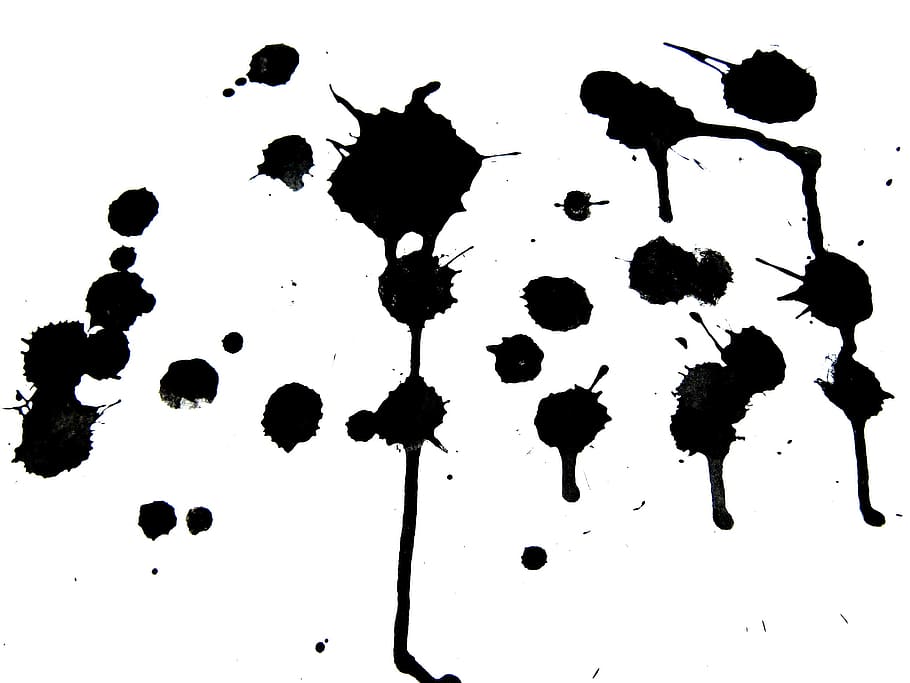 splatter, splattered, paint, vector, spray, background, white HD wallpaper
