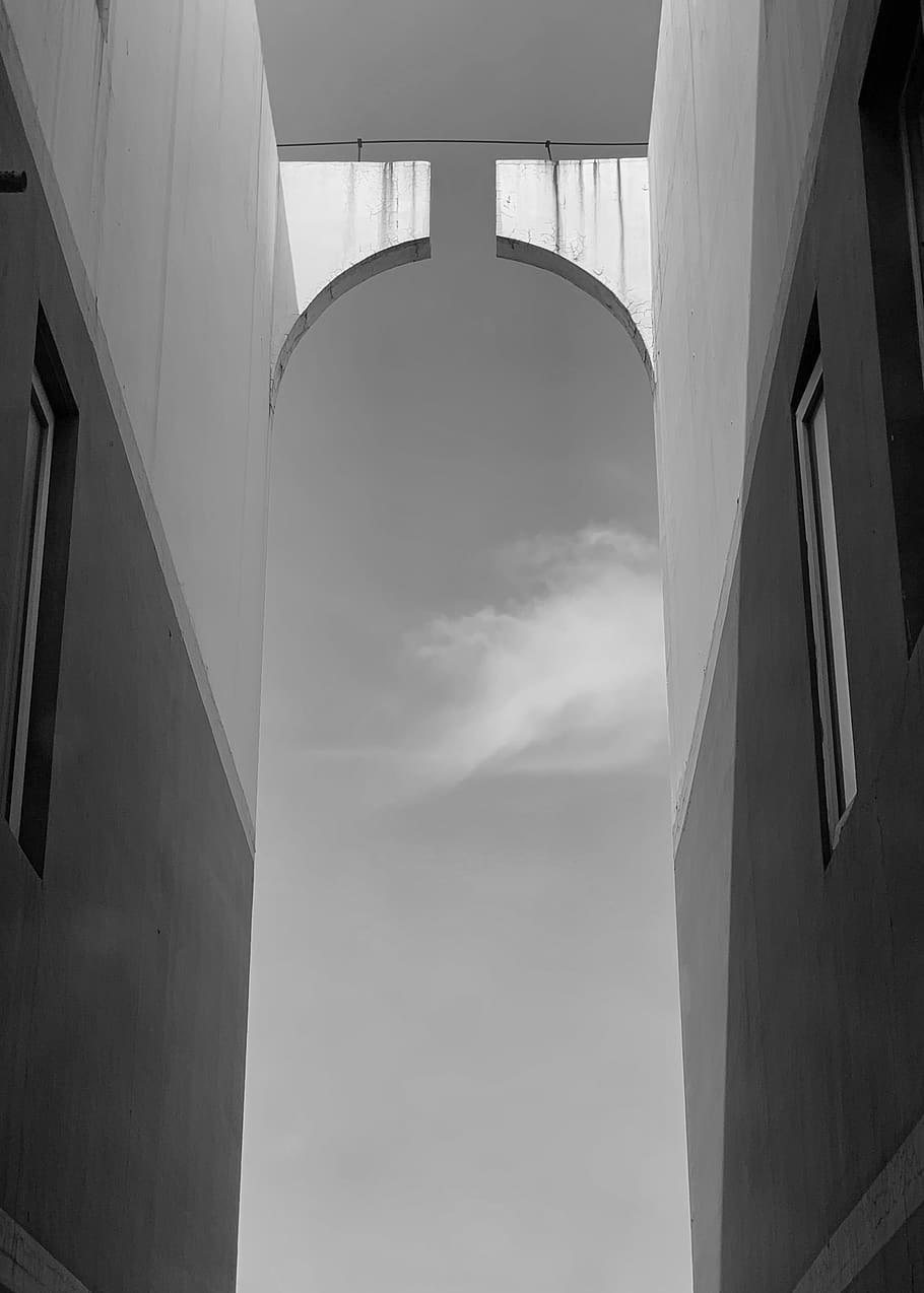 building, architecture, arched, sheng tong lu, haidian qu, china HD wallpaper