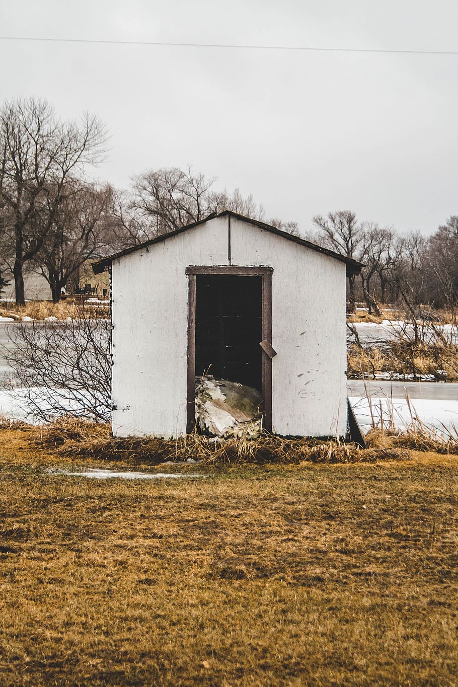 canada, saskatchewan, shack, fade, vibes, moody, architecture HD wallpaper