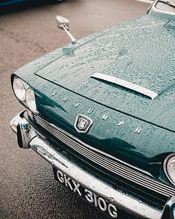 Triumph vehicle, automobile, transportation, car, light, headlight HD wallpaper