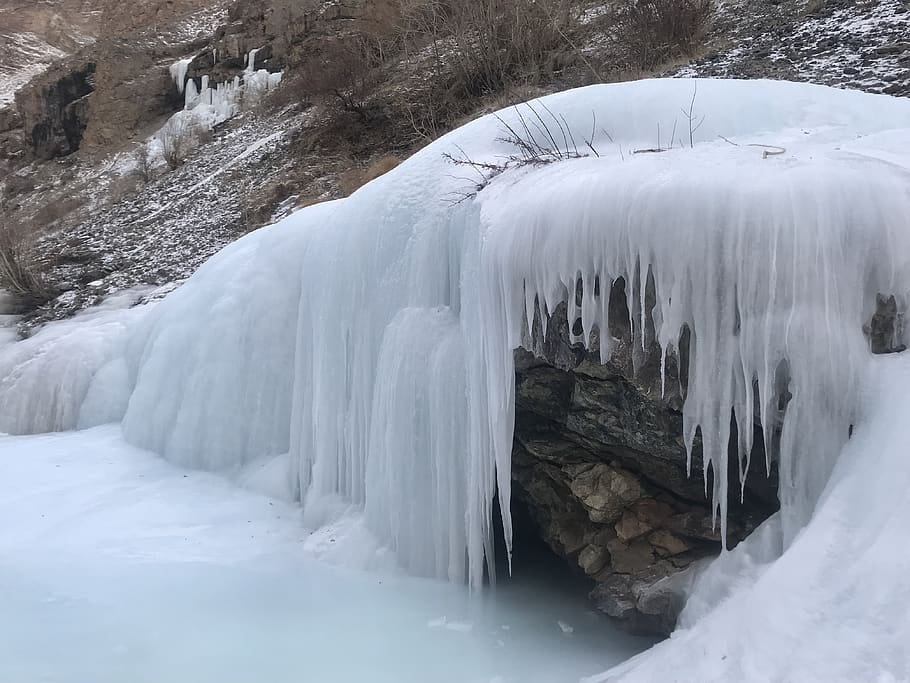 cold temperature, winter, snow, frozen, ice, beauty in nature HD wallpaper