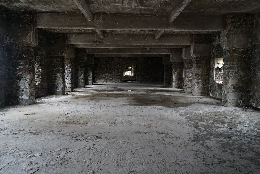tunnel interior, architecture, built structure, architectural column HD wallpaper