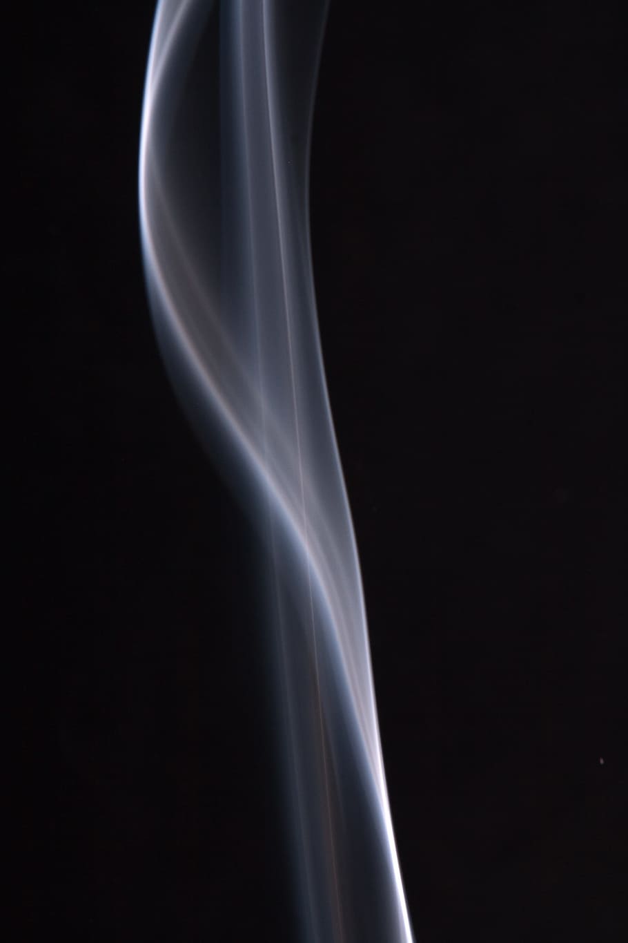 smoke, background, black, white, graphic, hot, isolated, curve HD wallpaper