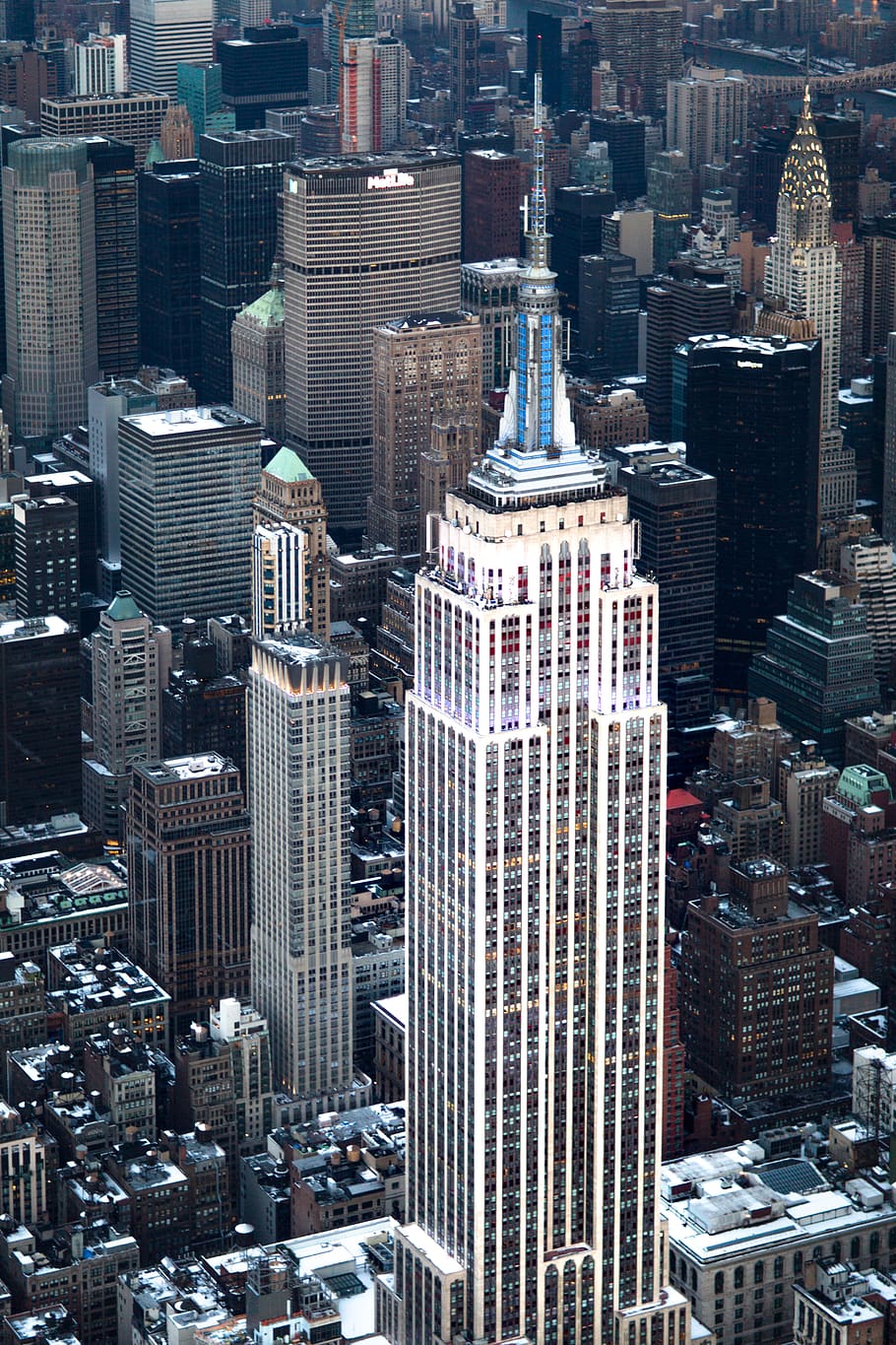 new york, united states, nyc, esb, empire state building, city, HD wallpaper