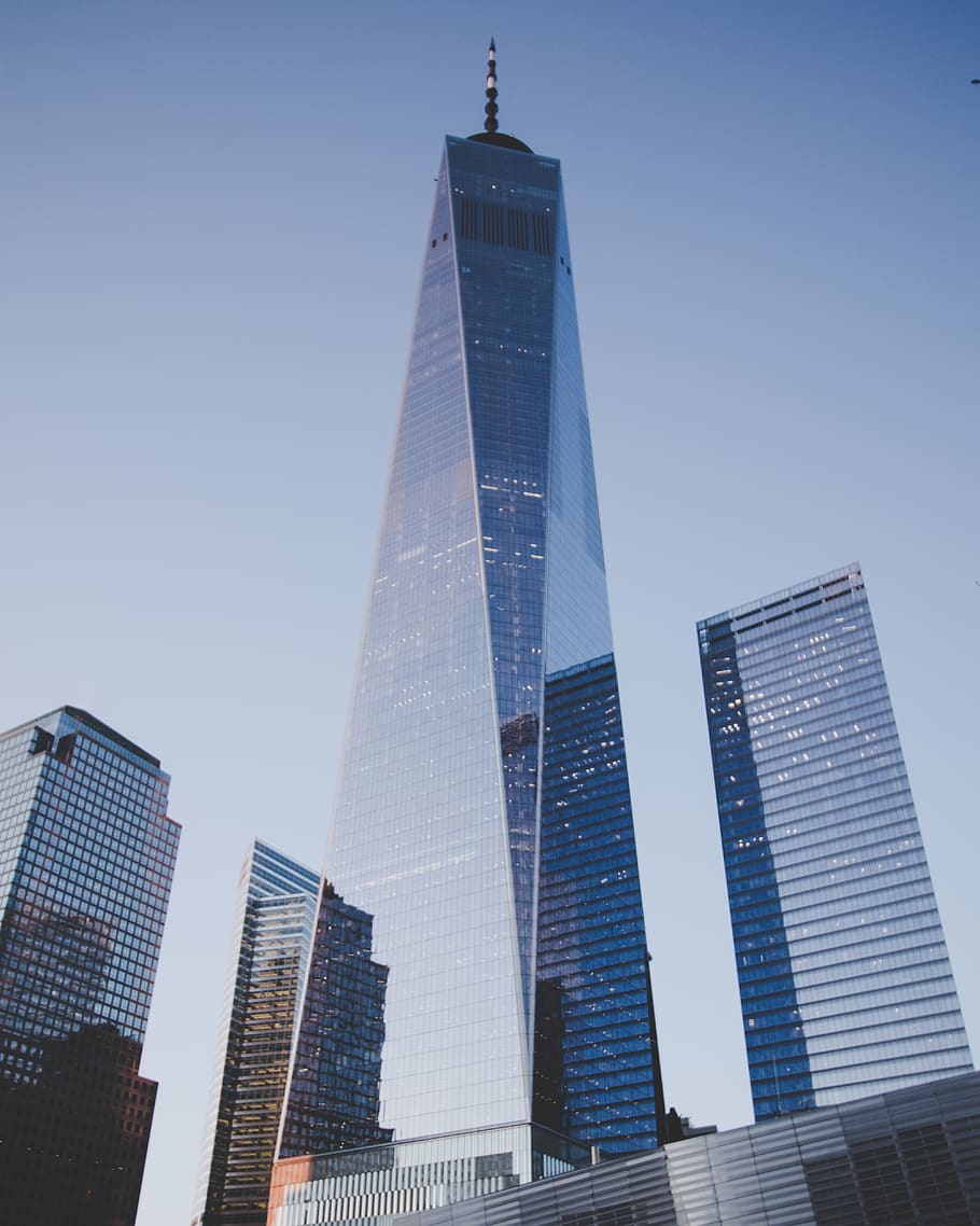 One World Trade Center, New York, architectural design, architecture HD wallpaper
