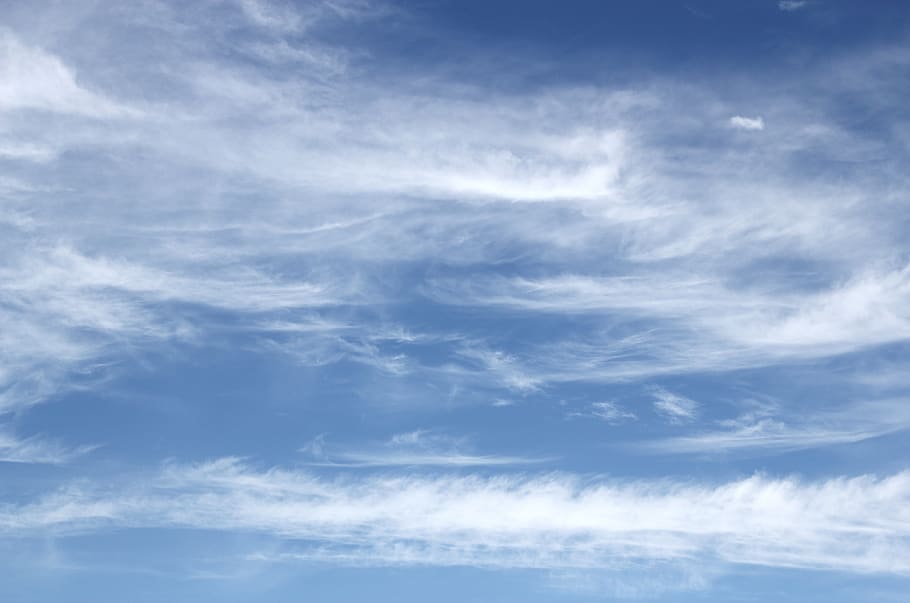 sky, summer, clouds, blue, tropical, color, nature, outdoor HD wallpaper