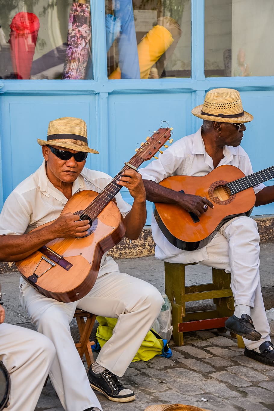 hat, real people, music, men, clothing, musical instrument HD wallpaper