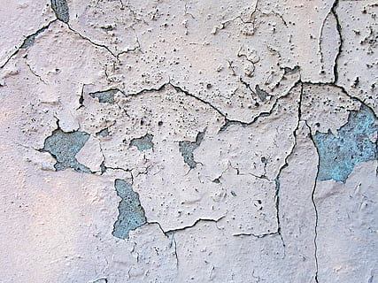 wall with some paint peeling off, ground, soil, mud, concrete HD wallpaper