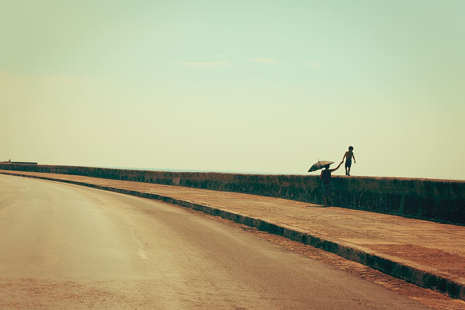 two person by the wall, human, outdoors, nature, apparel, shorts HD wallpaper