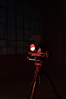 tripod, camera, camera rig, cinema, red, red camera, reflection HD wallpaper