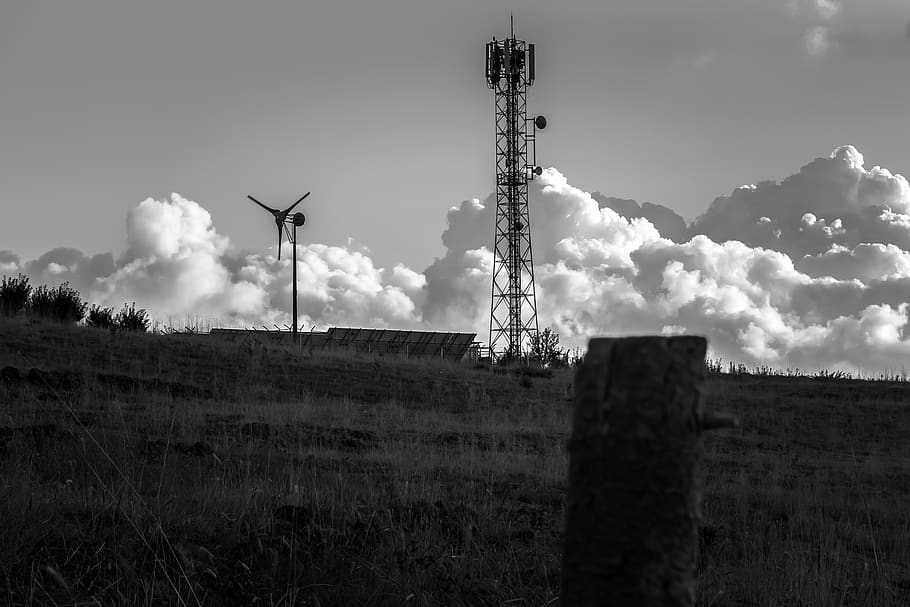 engine, motor, machine, turbine, nature, weather, ground, wind turbine HD wallpaper