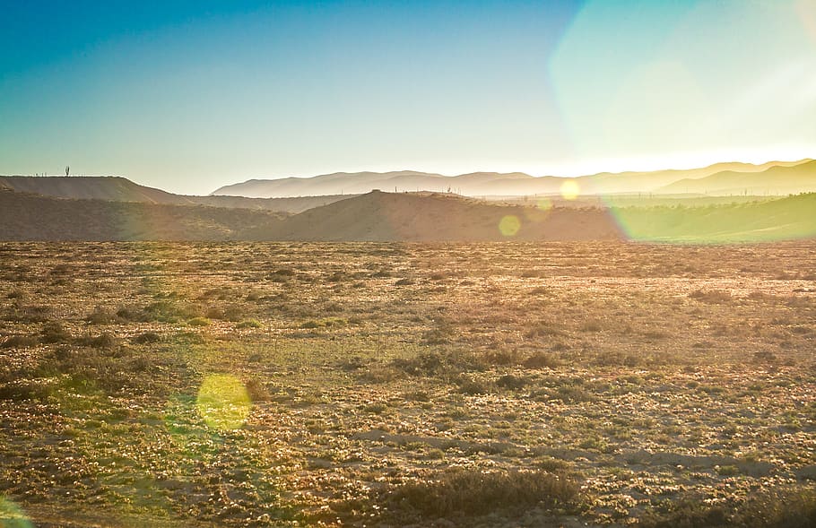 sky, tranquility, beauty in nature, environment, sunlight, landscape HD wallpaper