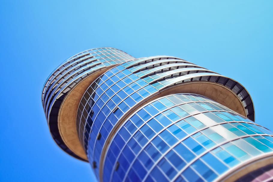 architecture, skyscraper, building, city, modern, facade, high HD wallpaper