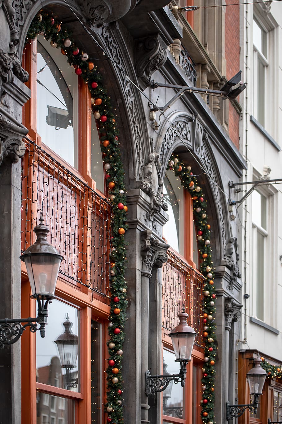 architecture, building, amsterdam, netherlands, lamp, interior design HD wallpaper