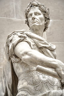 Julius Caesar Marble Statue, ancient, antique, architecture, art HD wallpaper