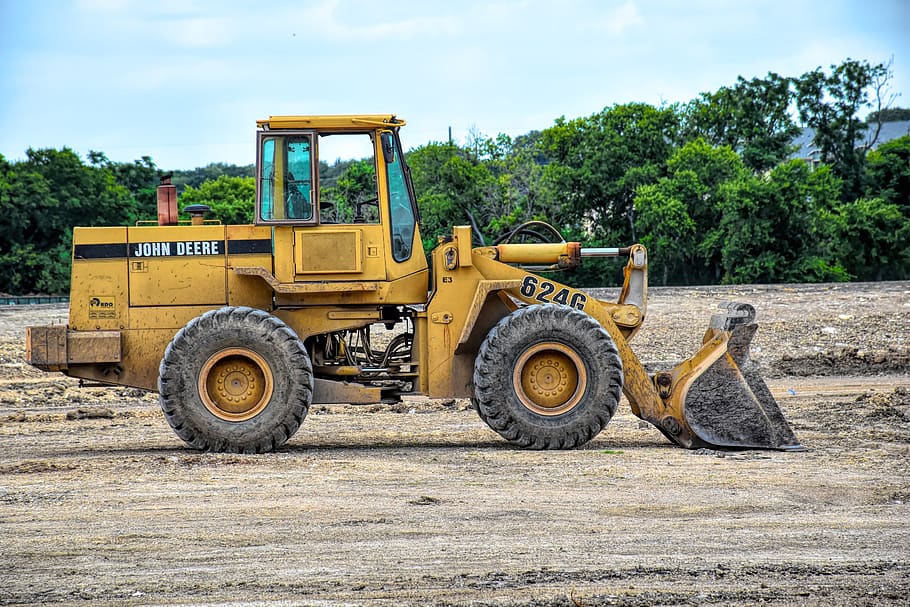 loader, heavy equipment, vehicle, work, construction, industry HD wallpaper