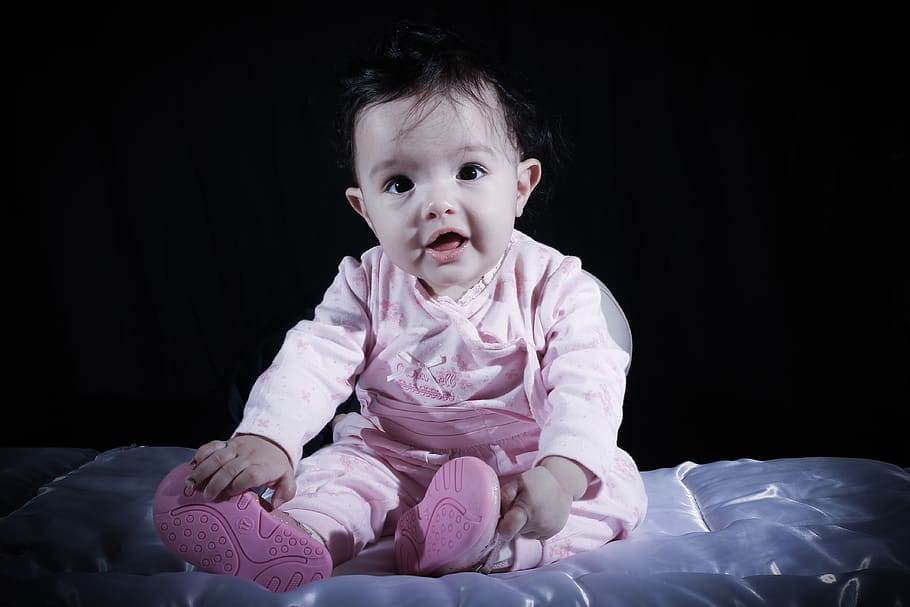 algeria, tlemcen, baby, bb, kids, black, child, children, portrait HD wallpaper
