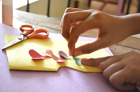 Paper craft, colours, creative, creativity, hand made, ideas HD wallpaper