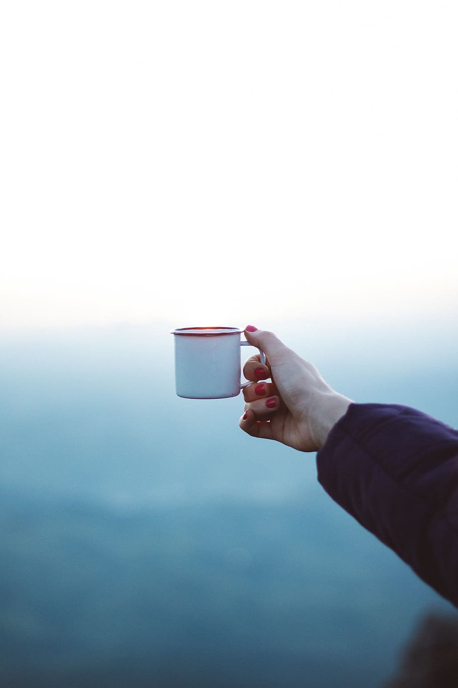 Woman Holding White Mug, beverage, caffeine, coffee, cup, cup of coffee HD wallpaper