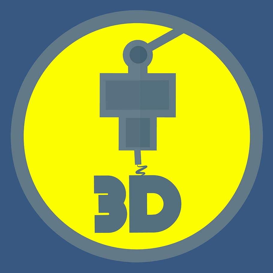 Icon representing 3-D printing., printer, 3d, extruder, computer HD wallpaper