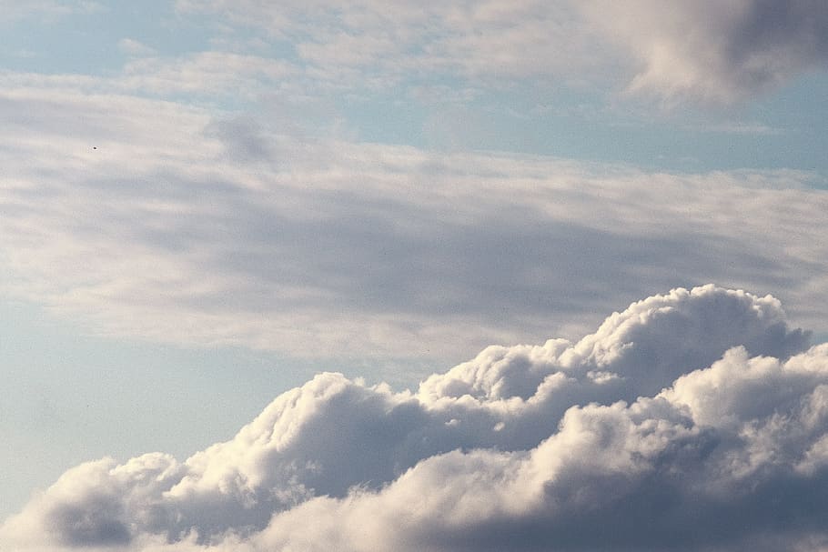 white clouds, cloud - sky, beauty in nature, scenics - nature HD wallpaper